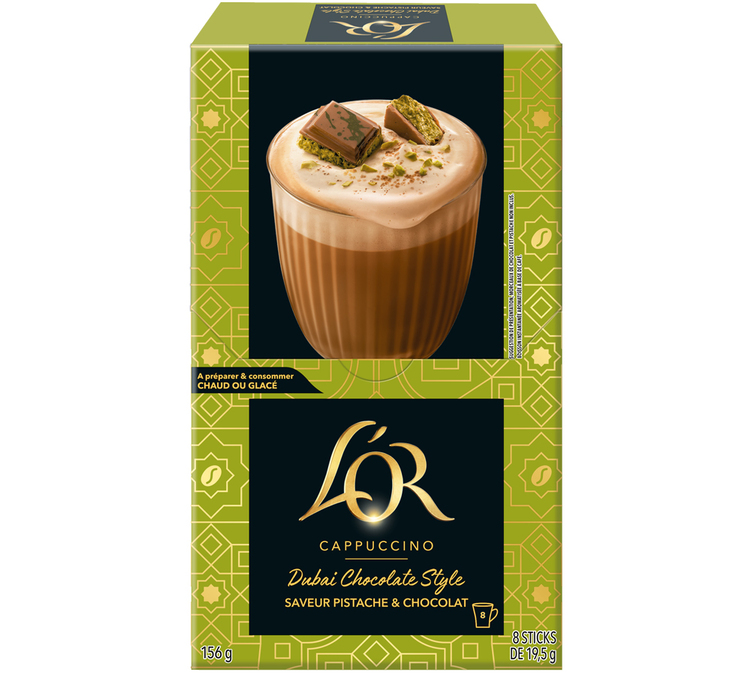 Café Soluble Dubai Saveur Pistache Chocolat