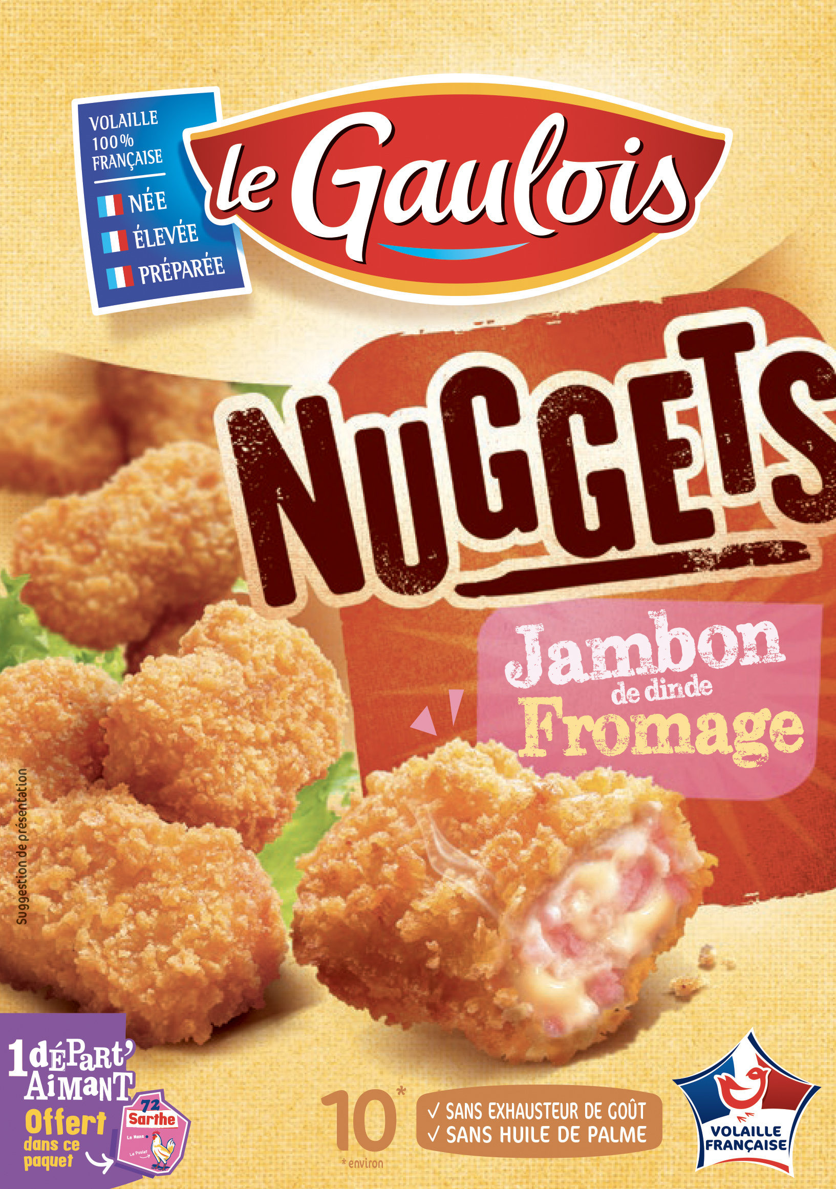 Nuggets Dinde Fromage