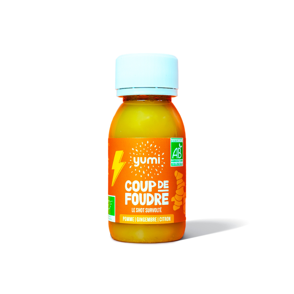 Shot De Pomme Gingembre Citron Bio Coup De Foudre