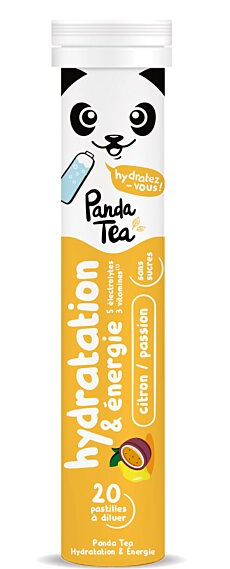 Complément Alimentaire Hydratation Énergie Parfum Citron Passion
