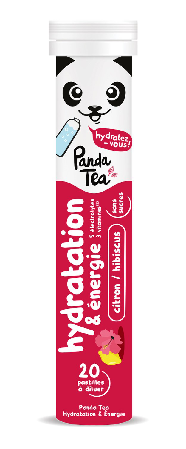 Complément Alimentaire Hydratation Énergie Parfum Hibiscus Citron