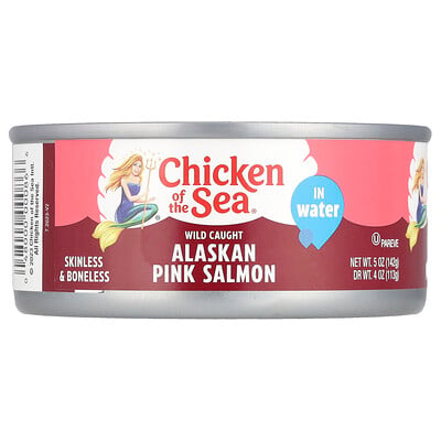 Alaskan Pink Salmon In Water