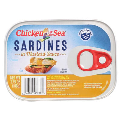 Sardines In Mustard Sauce