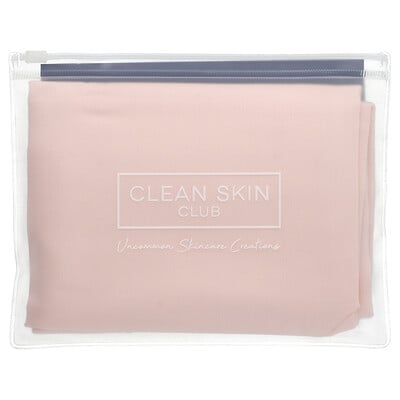Clean Sleep, Silver Ion Pillowcase, Blush Pink, 1 Count