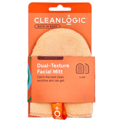 Bath And Body, Dual-texture Facial Mitt, 1 Count