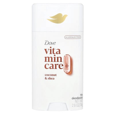 Vitamin Care+ Deodorant, Coconut & Shea