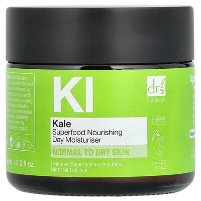 Superfood Nourishing Day Moisturiser, For Normal To Dry Skin, Kale