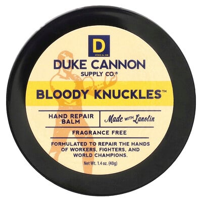 Bloody Knuckles™, Hand Repair Balm, Fragrance Free