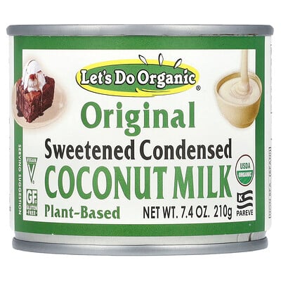 Let's Do Organic®, Sweetened Condensed Coconut Milk, Original