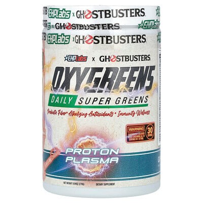 Ghostbusters, Oxygreens, Daily Super Greens, Proton Plasma