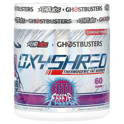 Ghostbusters, Oxyshred, Thermogenic Fat Burner, Ecto Freeze