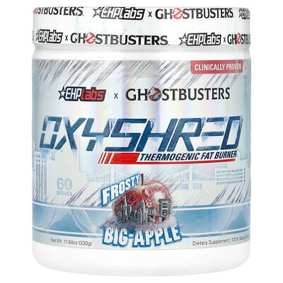 Ghostbusters, Oxyshred, Thermogenic Fat Burner, Frosty Big Apple