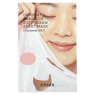 Comfort Ceramide, Soft Cream Beauty Sheet Mask, 1 Sheet