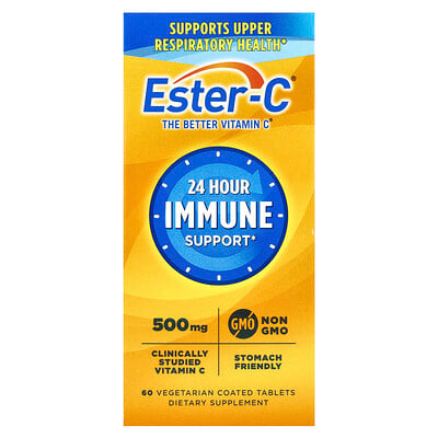 24 Hour Immune Support, 60 Vegetarian Coated Tablets