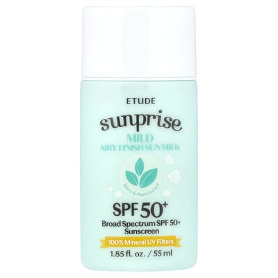 Sunprise, Mild Airy Finish Sun Milk, Spf 50+