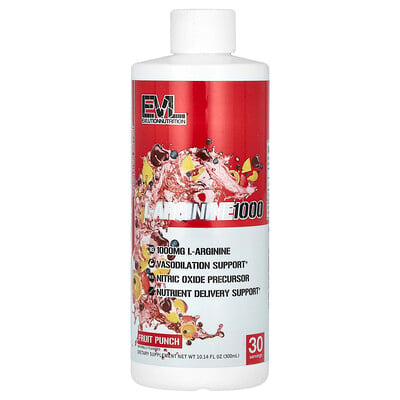 L-arginine 1000, Fruit Punch
