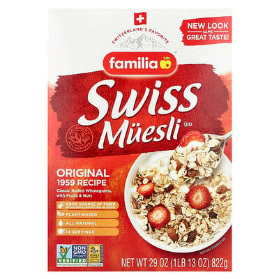 Swiss Muesli, Original 1959 Recipe