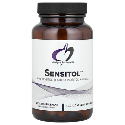 Sensitol™, Myo-inositol, D-chiro-inositol, And Ala, 120 Vegetarian Capsules