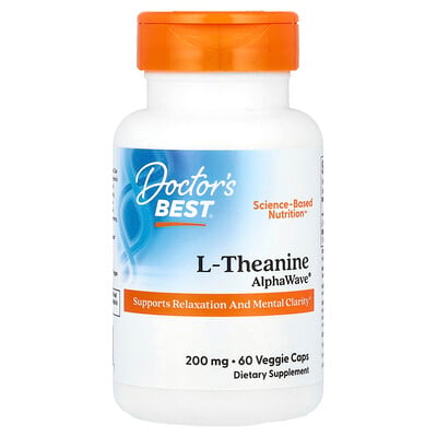 L-theanine, Alphawave®, 60 Veggie Caps