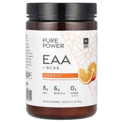 Pure Power, Eaa + Bcaa, Orange