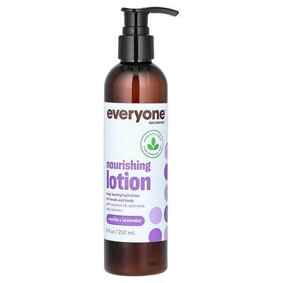 Nourishing Lotion, Vanilla + Lavender
