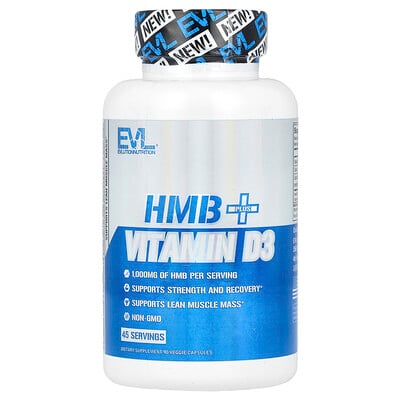 Hmb + Vitamin D3, 90 Veggie Capsules