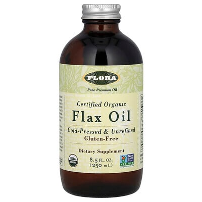 Certified Organic Flax Oil