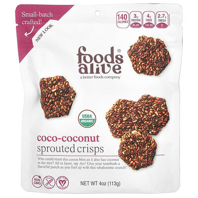 Sprouted Crisps, Coco-coconut