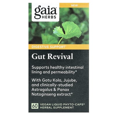Gut Revival, 60 Vegan Liquid Phyto-caps