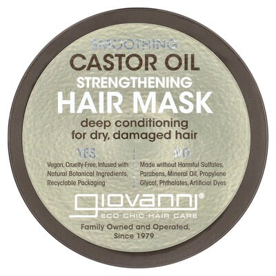 Smoothing Castor Oil Strengthening Hair Mask