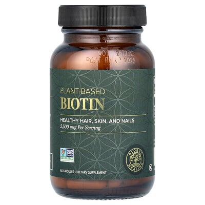 Plant-based Biotin, 2,500 Mcg