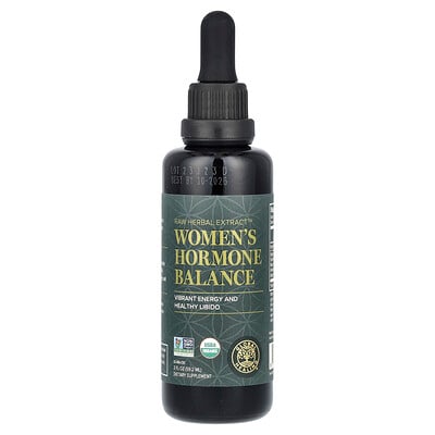 Raw Herbal Extract, Women's Hormone Balance