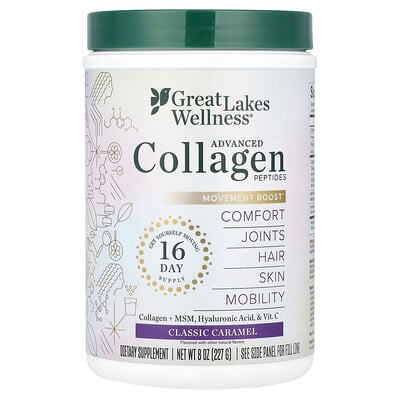 Advanced Collagen Peptides, Classic Caramel