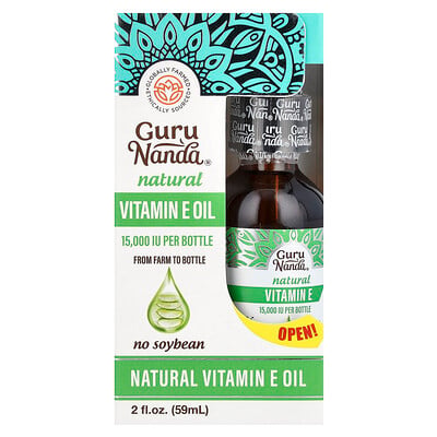 Natural Vitamin E Oil