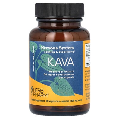 Kava, 60 Vegetarian Capsules
