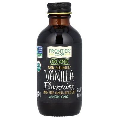 Organic Vanilla Flavoring, Non-alcoholic