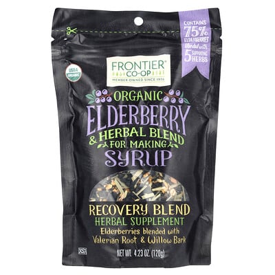 Organic Elderberry & Herbal Blend For Syrup