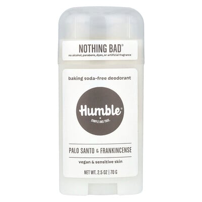 Baking Soda-free Deodorant, Palo Santo & Frankincense
