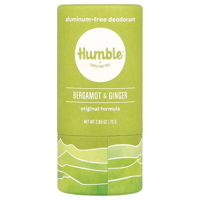 Aluminum-free Deodorant, Bergamot & Ginger