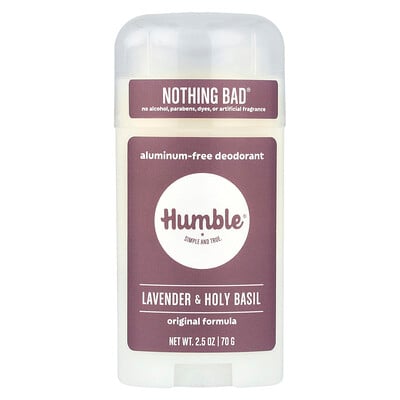 Aluminum-free Deodorant, Lavender & Holy Basil