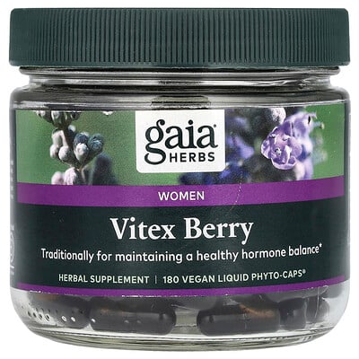 Women, Vitex Berry, 180 Vegan Liquid Phyto-caps