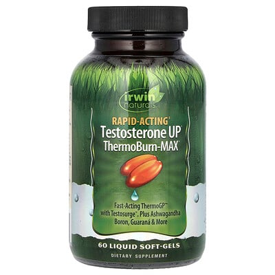 Rapid Acting Testosterone Up®, Thermoburn-max, 60 Liquid Soft-gels
