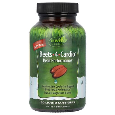 Beets-4-cardio™, 60 Liquid Soft-gels
