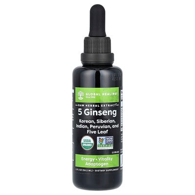 Raw Herbal Extract, 5 Ginseng