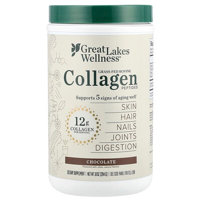 Grass-fed Bovine Collagen Peptides, Chocolate