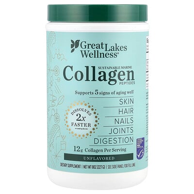 Sustainable Marine Collagen Peptides, Unflavored