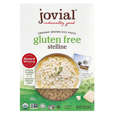 Organic Brown Rice Pasta, Stelline