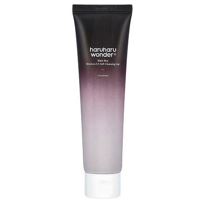 Wonder, Black Rice Moisture 5.5 Soft Cleansing Gel, Unscented