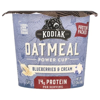 Oatmeal Power Cup™, Blueberries & Cream