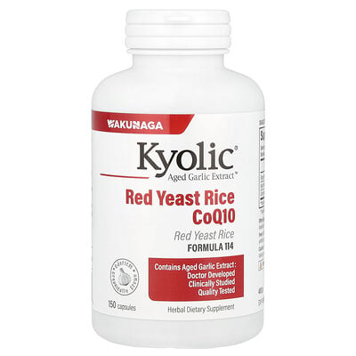 Aged Garlic Extract™, Red Yeast Rice Plus Coq10, Formula 114
